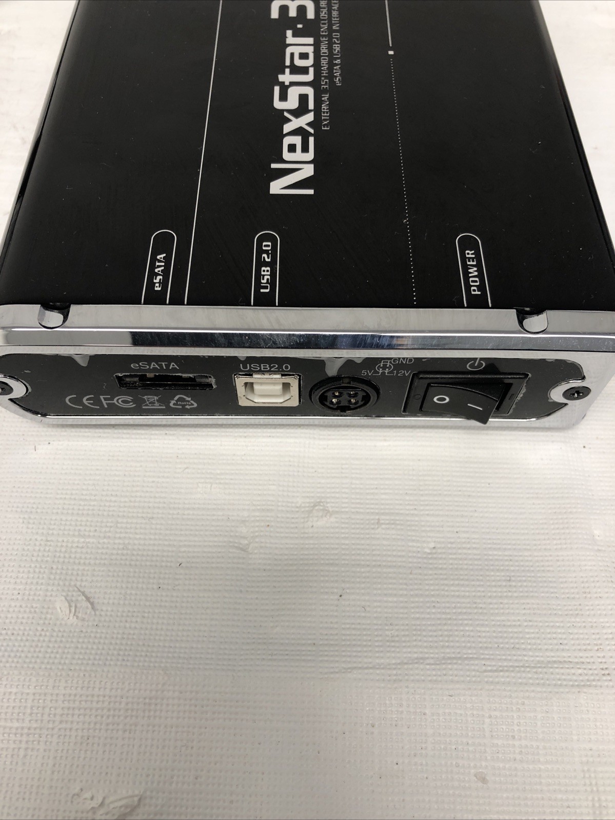 NexStar-3 External 3.5”Hard Drive Enclosure IDE Black Tested