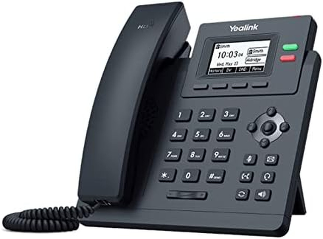 Yealink T31P IP Phone – Power Adapter Included – 1 Year Manufacturer Warranty –