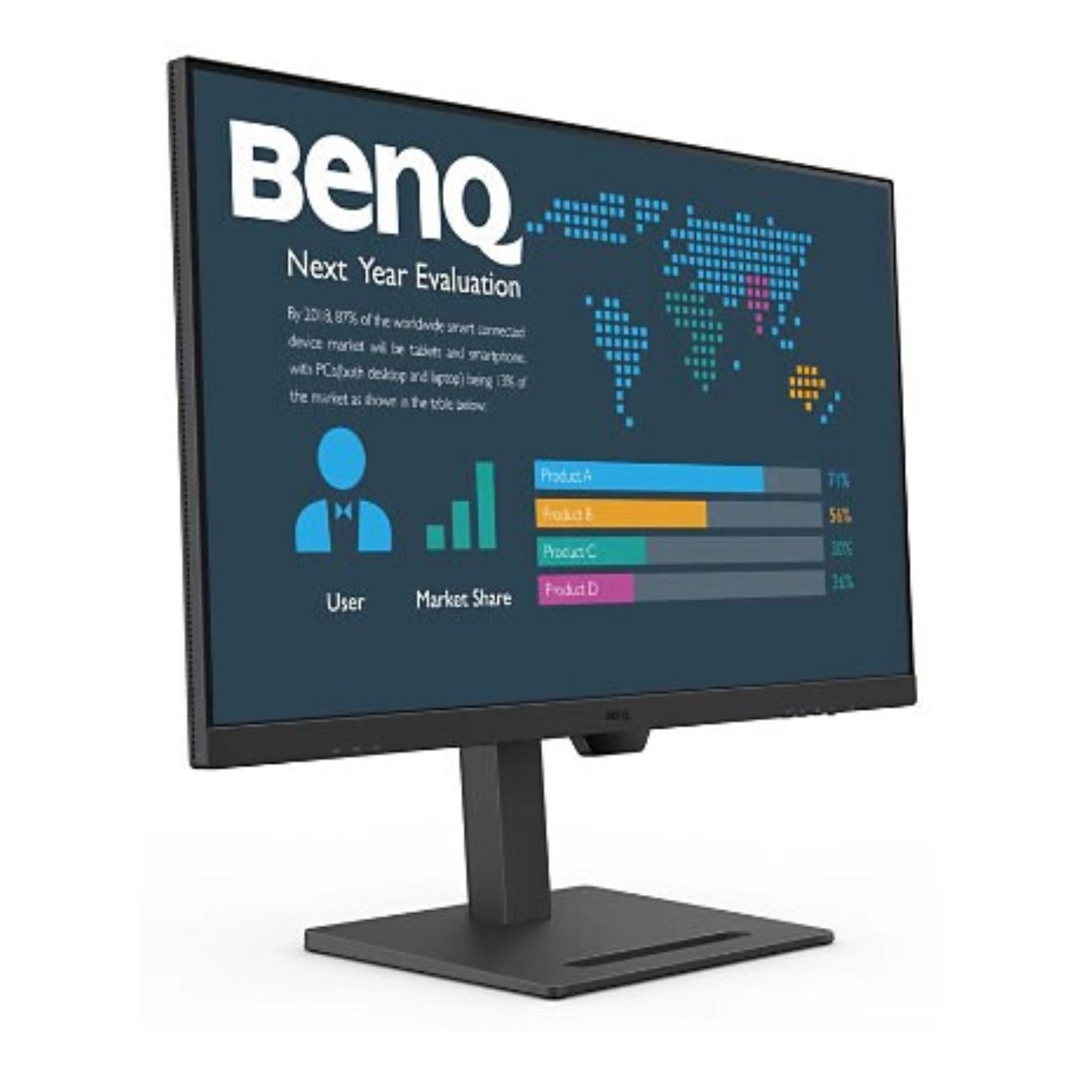 BenQ BL3290QT 31.5″ 2K QHD Monitor 16:9, 75Hz, 2Wx2 Speaker USB-C Ergo Eye-Care