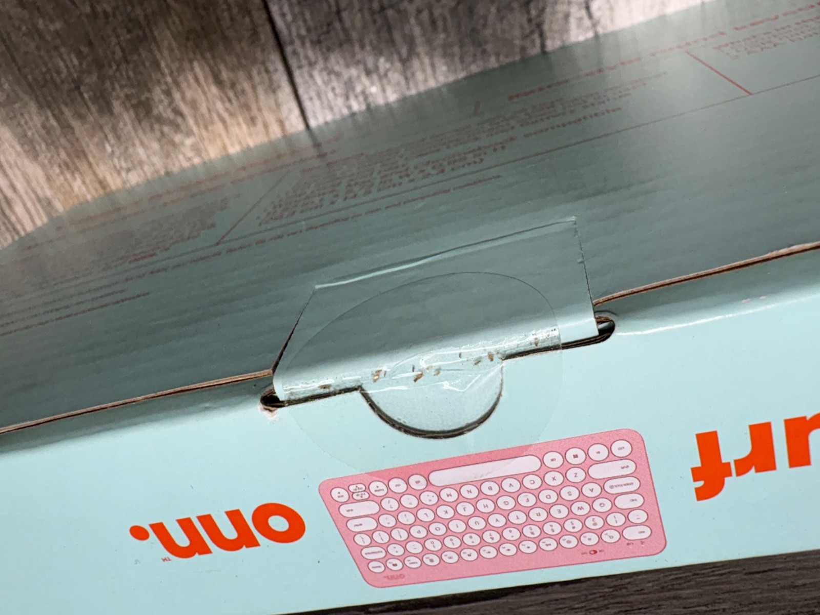 Surf Onn 78 Keys Compact Wireless Keyboard Damaged Box Pink Keyboard