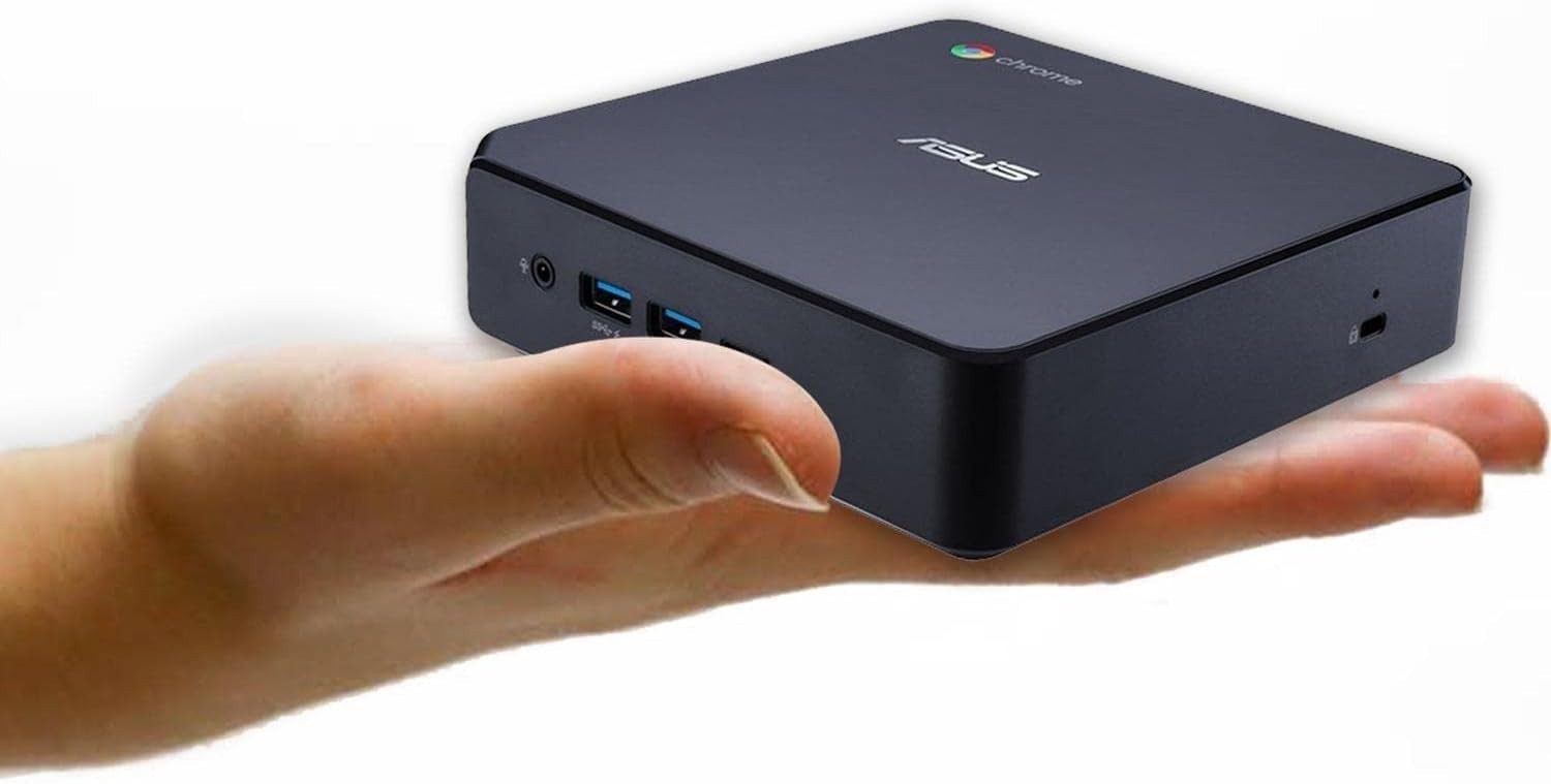 ASUS CHROMEBOX 3-N017U MINI PC W INTEL CELERON, 4K UHD GRAPHICS-NEW IN ORIG BOX!