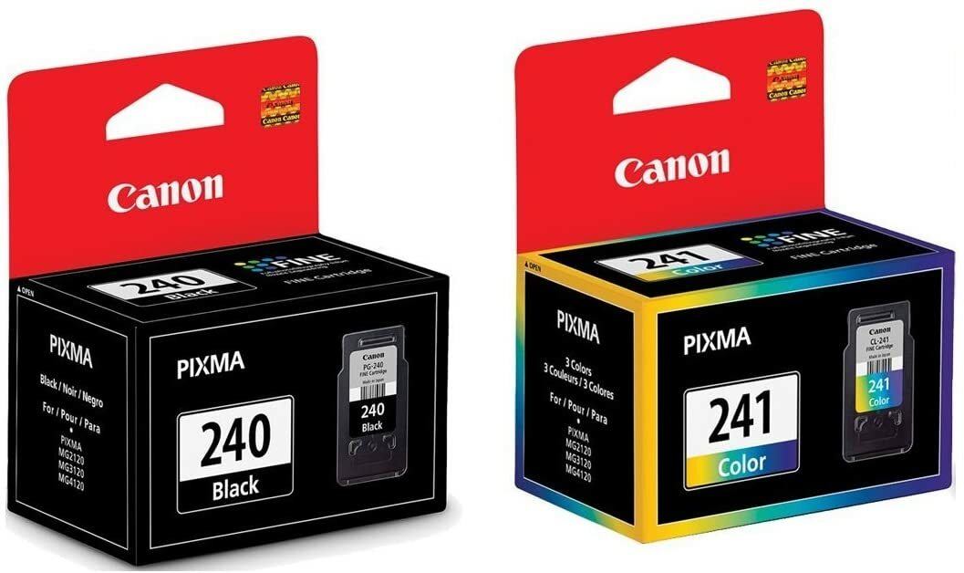 Genuine Canon PG-240 CL-241 / PG-240XL CL-241XL Black / Color Ink Cartridge NEW