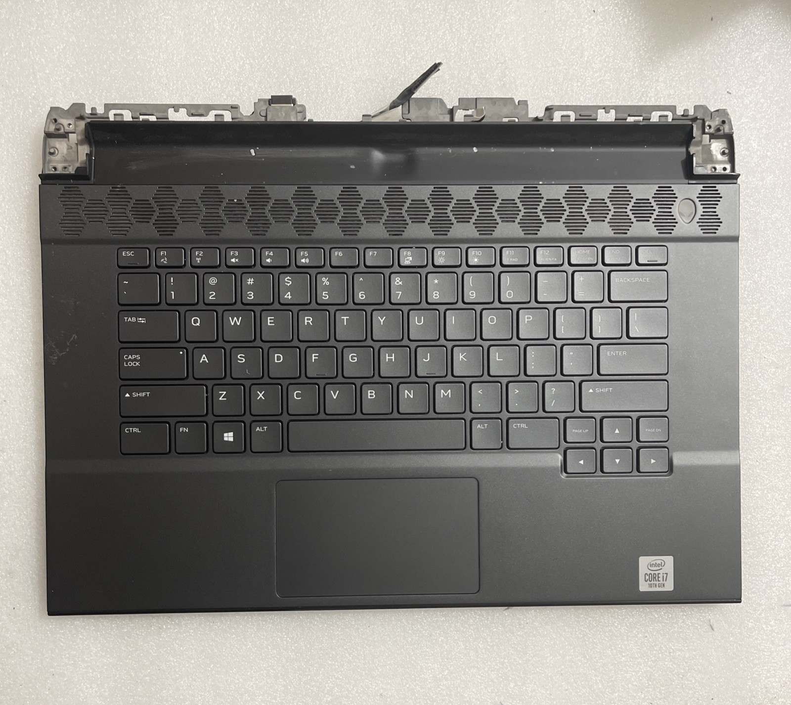 Genuine Dell Alienware15 M15 R3 Palmrest Keyboard Touchpad Speaker 03DYGJ GG P8