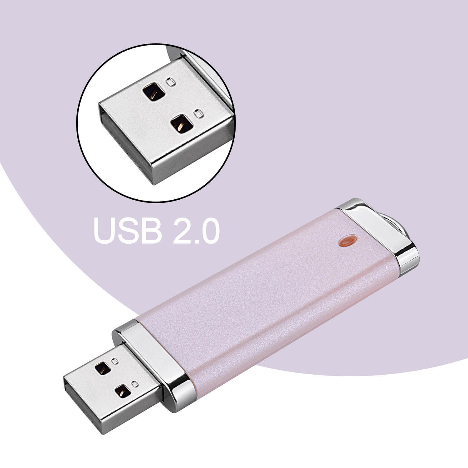 Mixed Color 3 Pack USB 2.0 32GB 64GB 3PCS Metal Flash Drive USB Memory Stick Pen