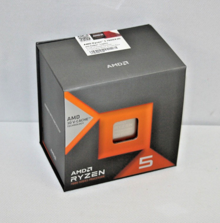 AMD Ryzen 5 7600X3D CPU processor with Radeon Graphics 6 Core 12 Thread Zen 4