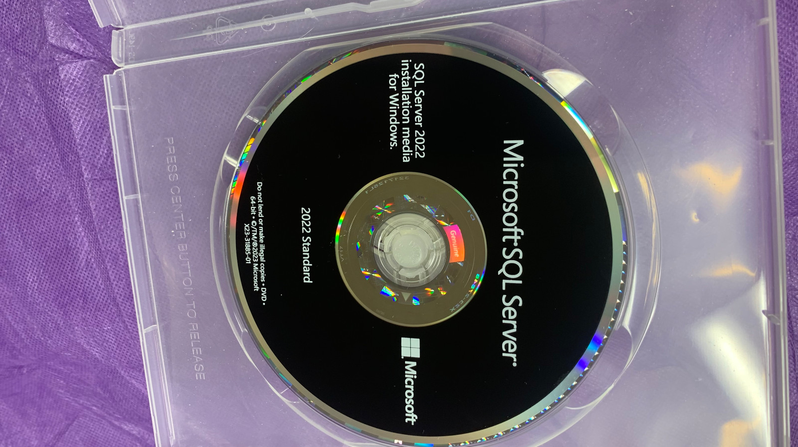 SQL Server 2022 Standard 48 Core with Holographic COA Authentic Genuine