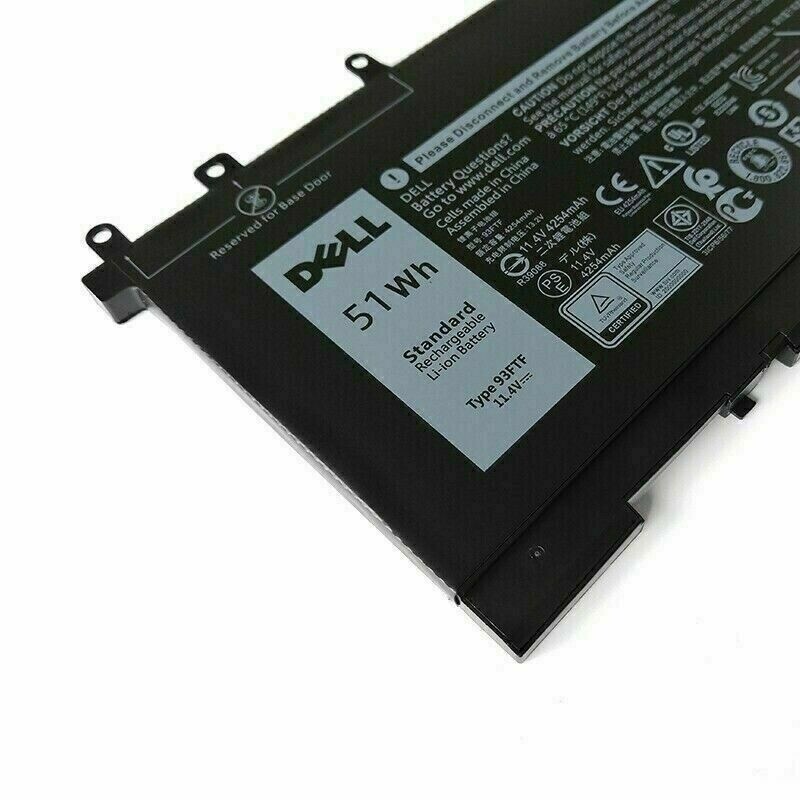 Genuine OEM 93FTF Battery For Dell Precision M3520,M3530 Latitude E5288,E5480