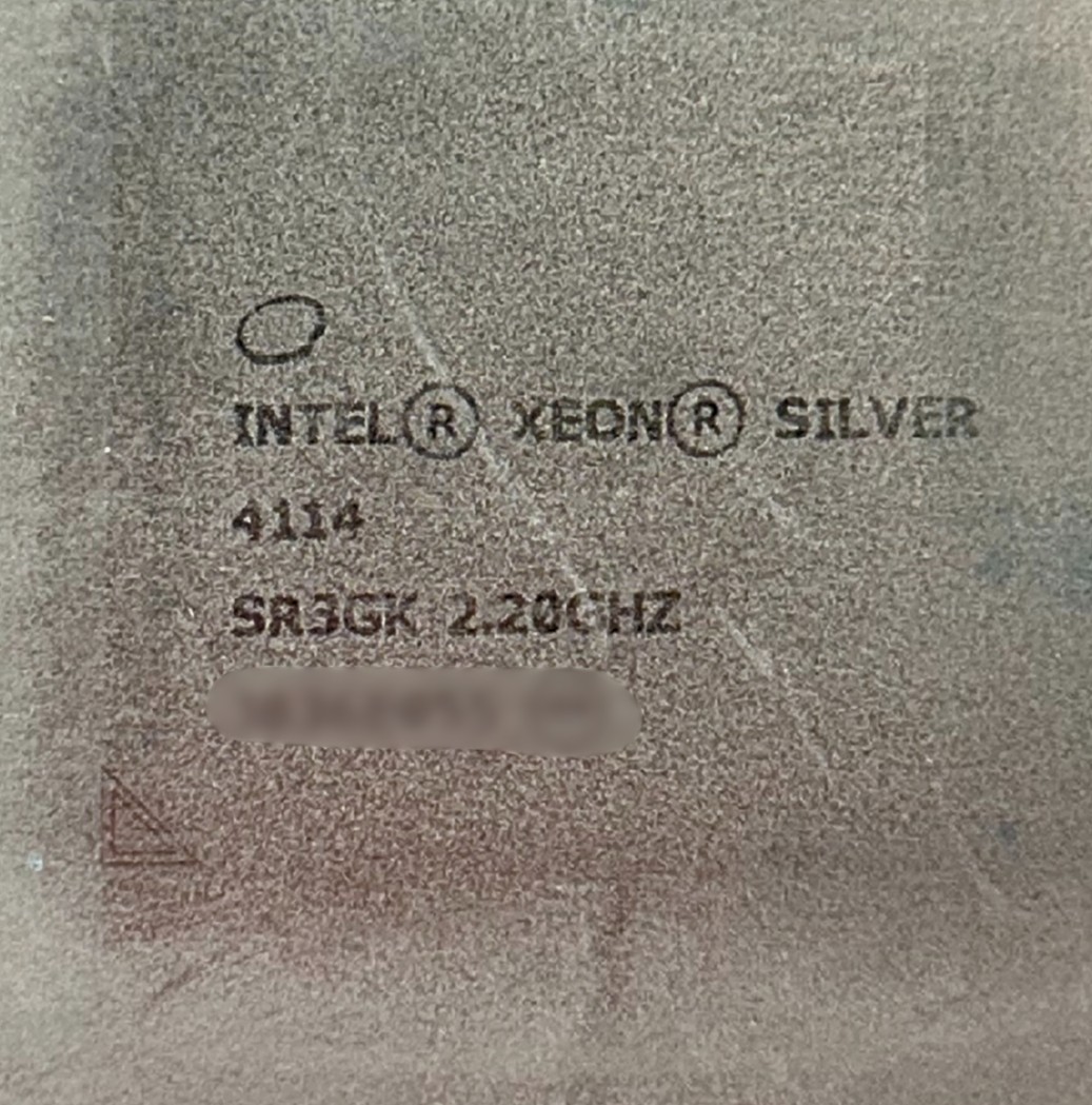 HP SR3GK Intel Xeon Silver 4114 2.2GHZ/13.75MB/85W/10C