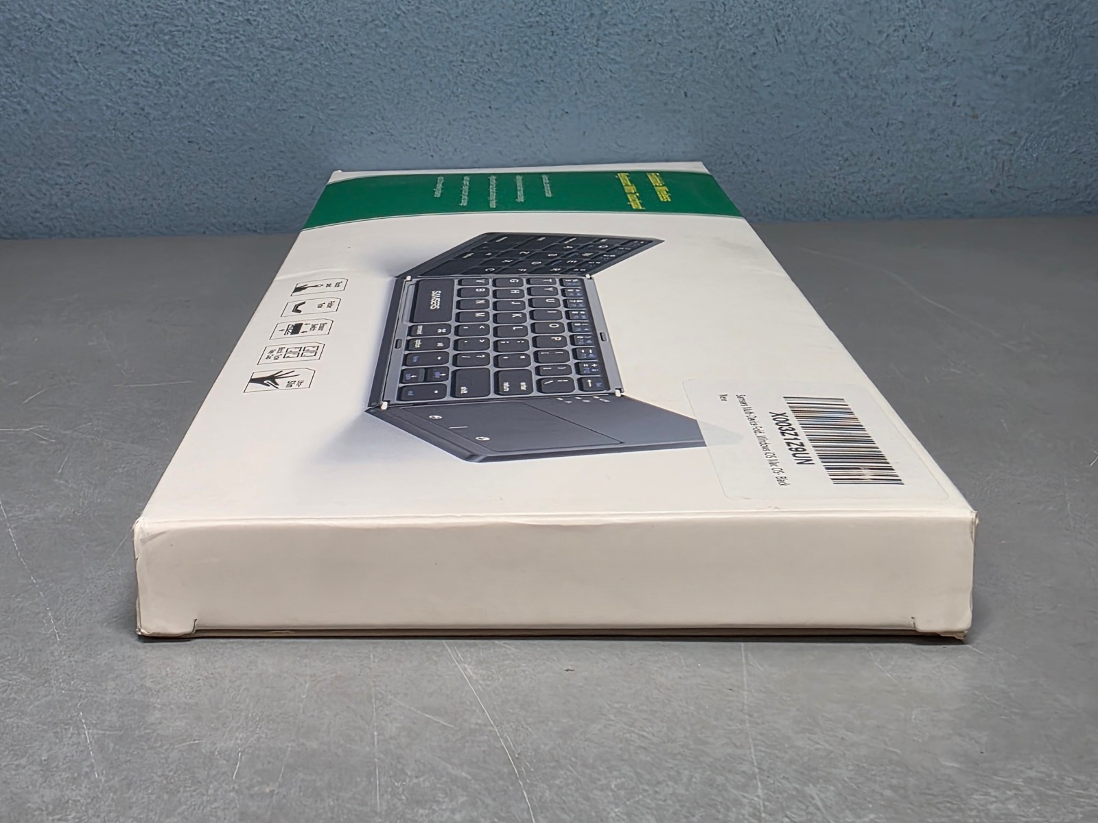 Samsers Foldable Wireless Keyboard with Touchpad & Phone Stand – New!