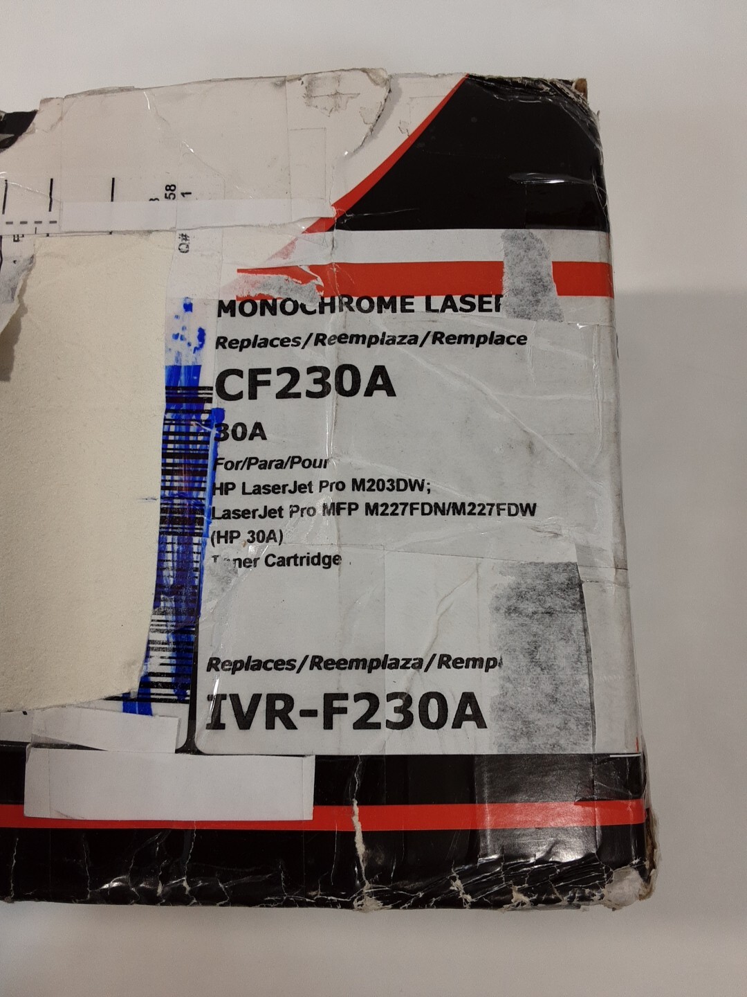 Innovera Black Toner for HP 30A CF230A IVR-F230A Open Box Sealed Bag