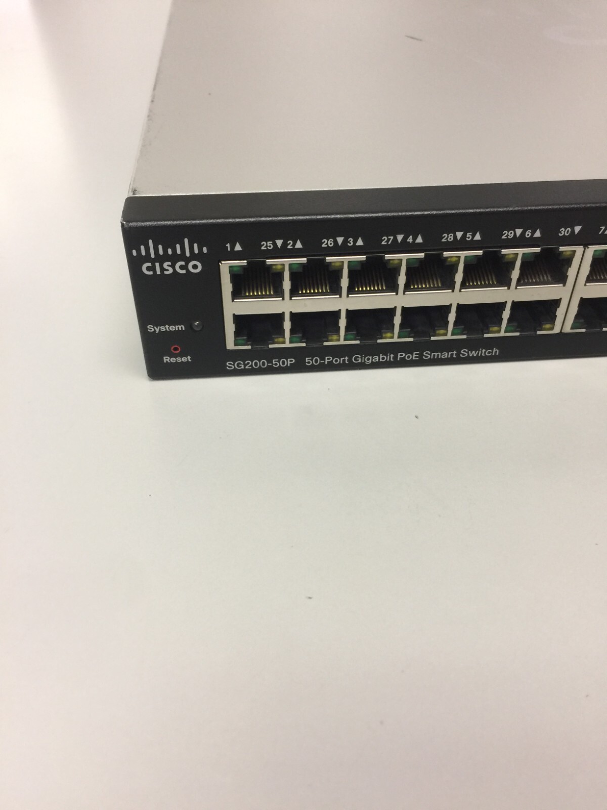 Cisco SG200-50P SLM2048PT-V04 50-Port Gigabit PoE Smart Switch