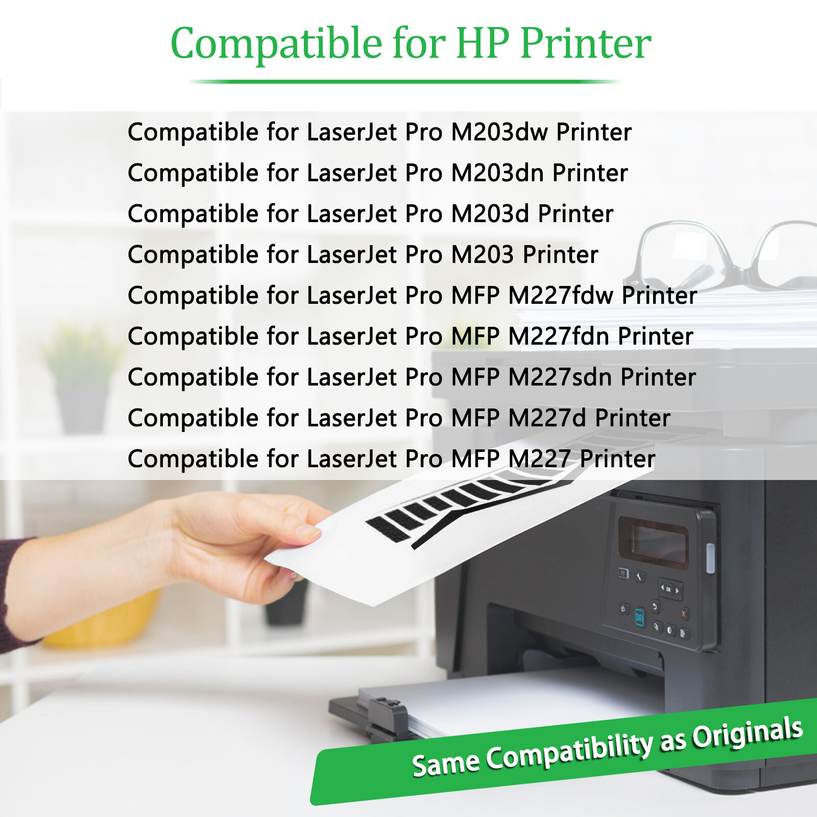 CF230A 30A Toner Cartridge Fits For HP LaserJet pro M203d M227d M227fdn M227fdw