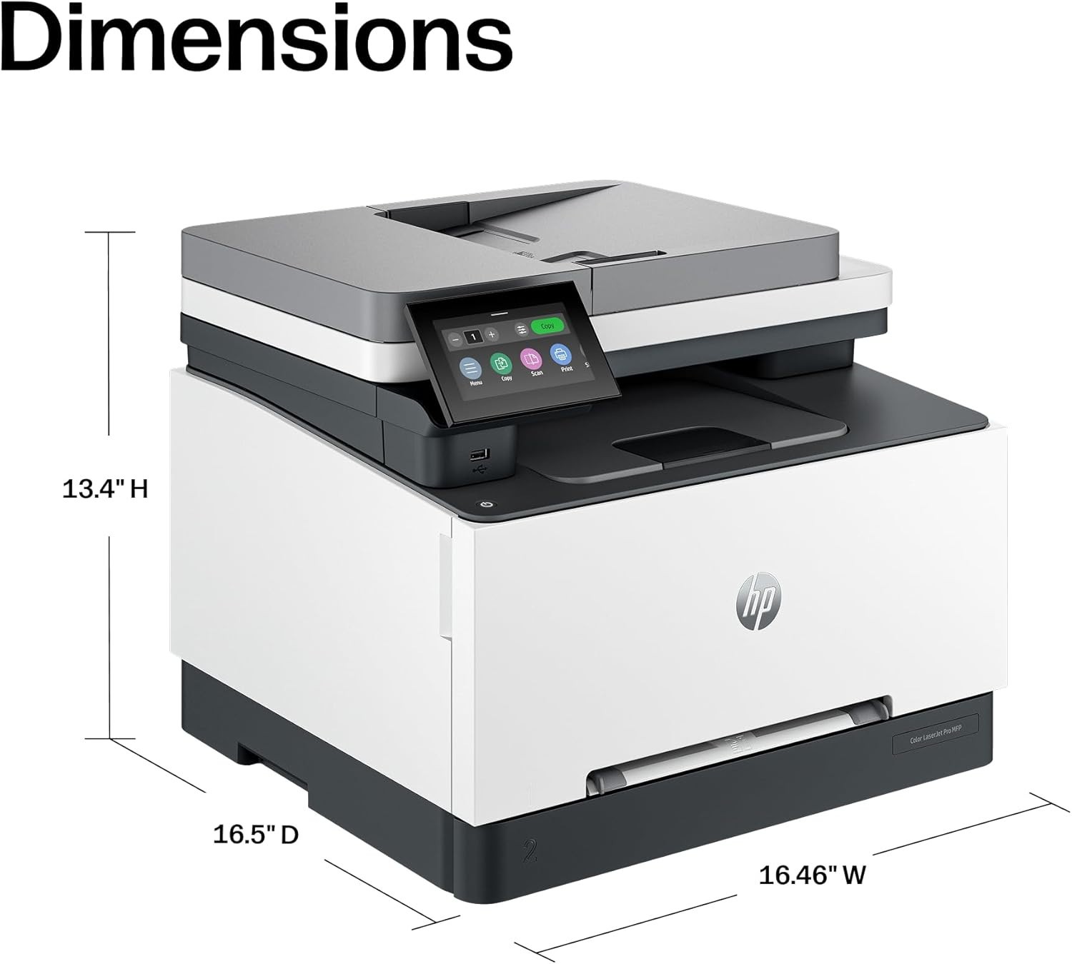 HP Color LaserJet Pro MFP 3301FDW Wireless Printer