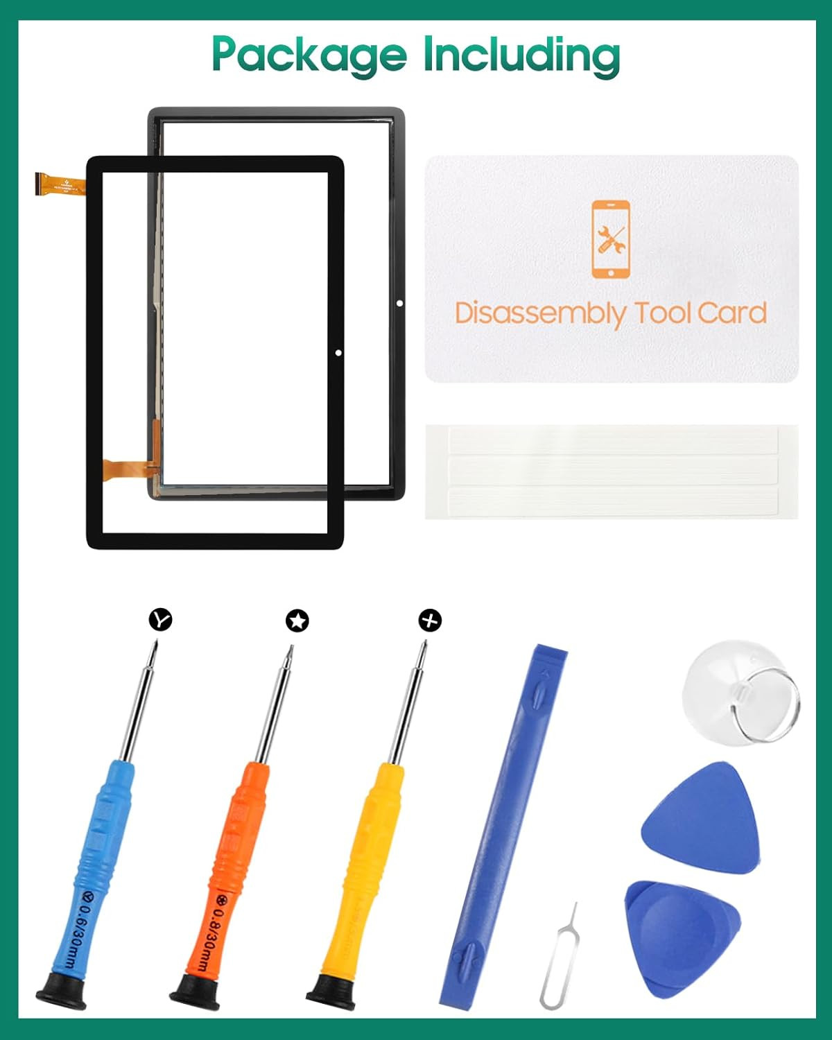 For Teclast Tablet M40 plus Screen Replacement for Teclast M40 plus Touch Screen