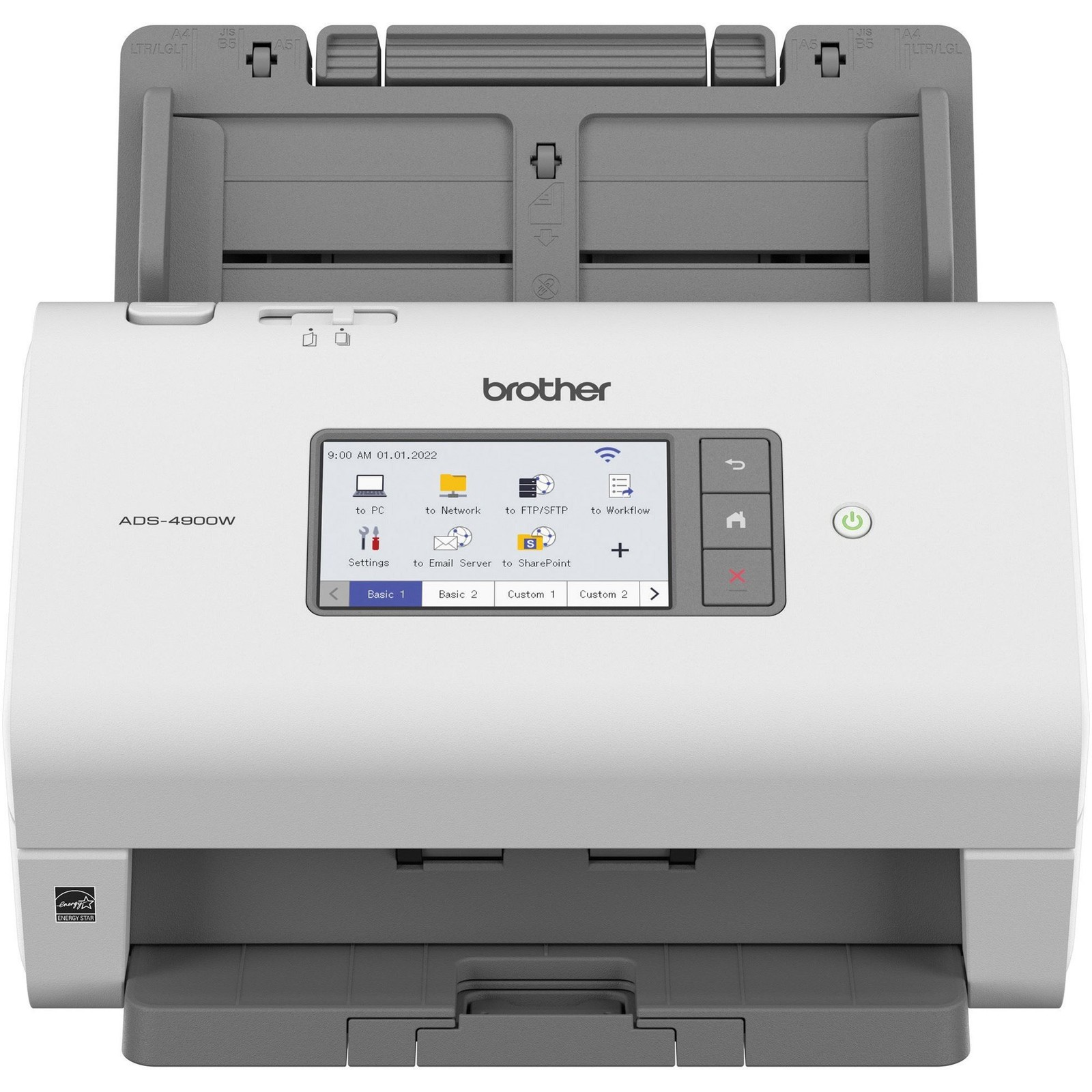 Brother ADS-4900W Cordless Sheetfed Scanner – 600 x 600 dpi Optical (ads4900w)