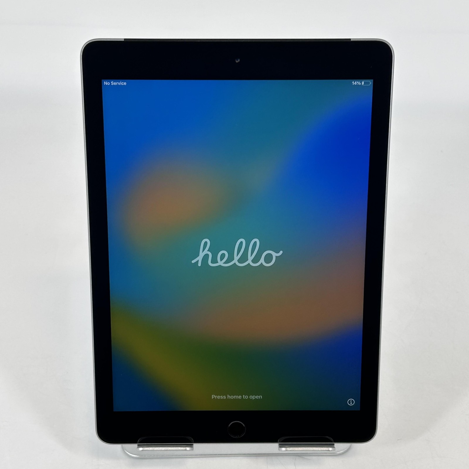 Apple iPad 6 Space Gray 32GB Unlocked – Backlight Bleed/Home Button Sunken