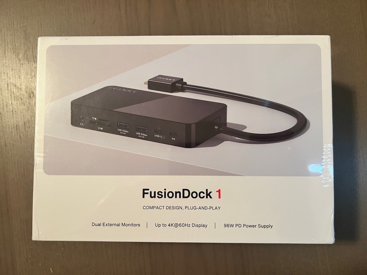 iVANKY FusionDock 1 MacBook Pro Docking Station with 150W Power Adapter – BLACK