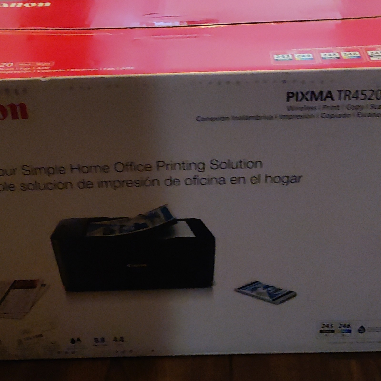 Canon PIXMA TR4520 Wireless Color Inkjet All-In-One Printer Copier Scanner
