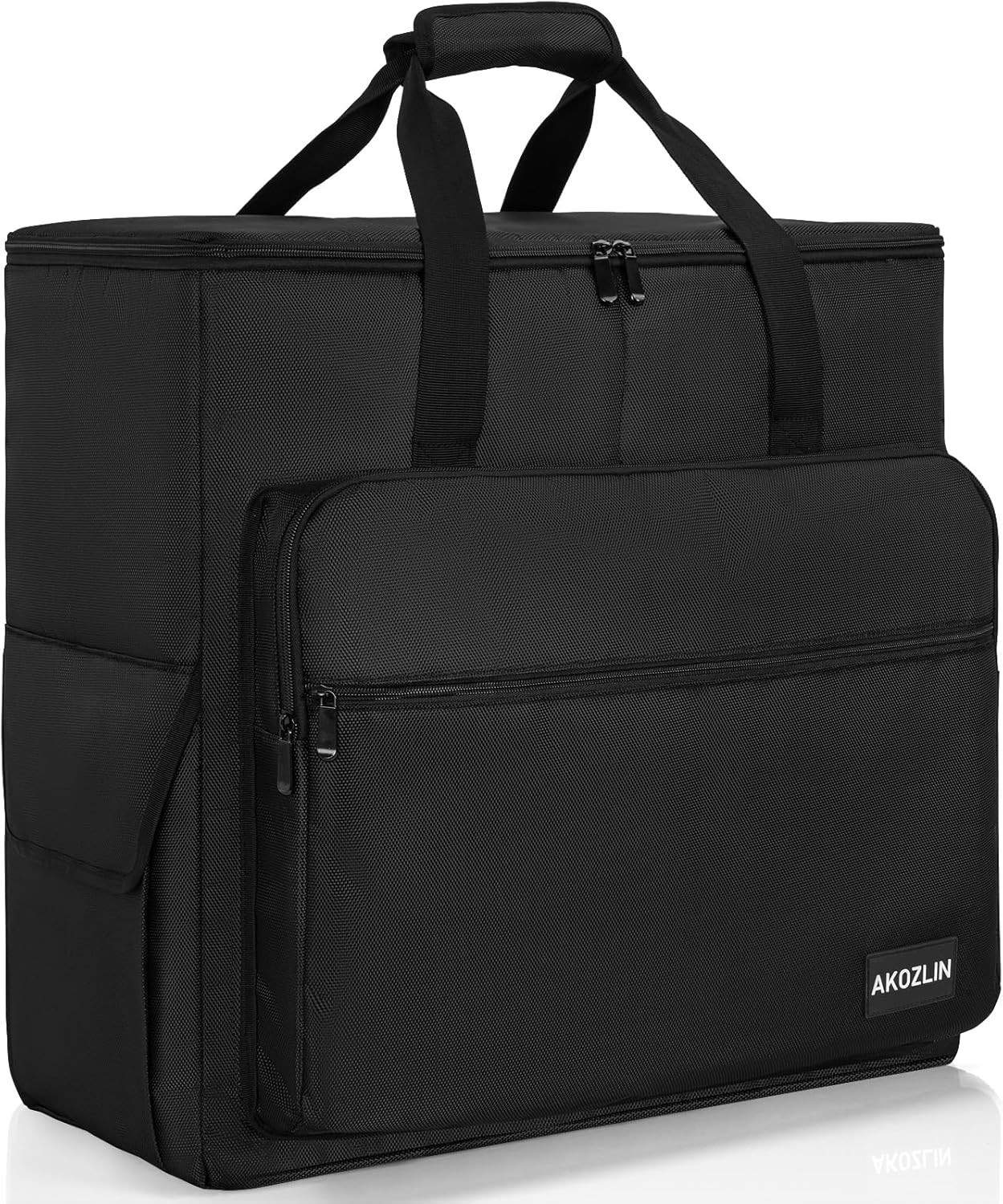 AKOZLIN Desktop Gaming Computer Tower PC Chassis Carrying Case Travel Storage Ba