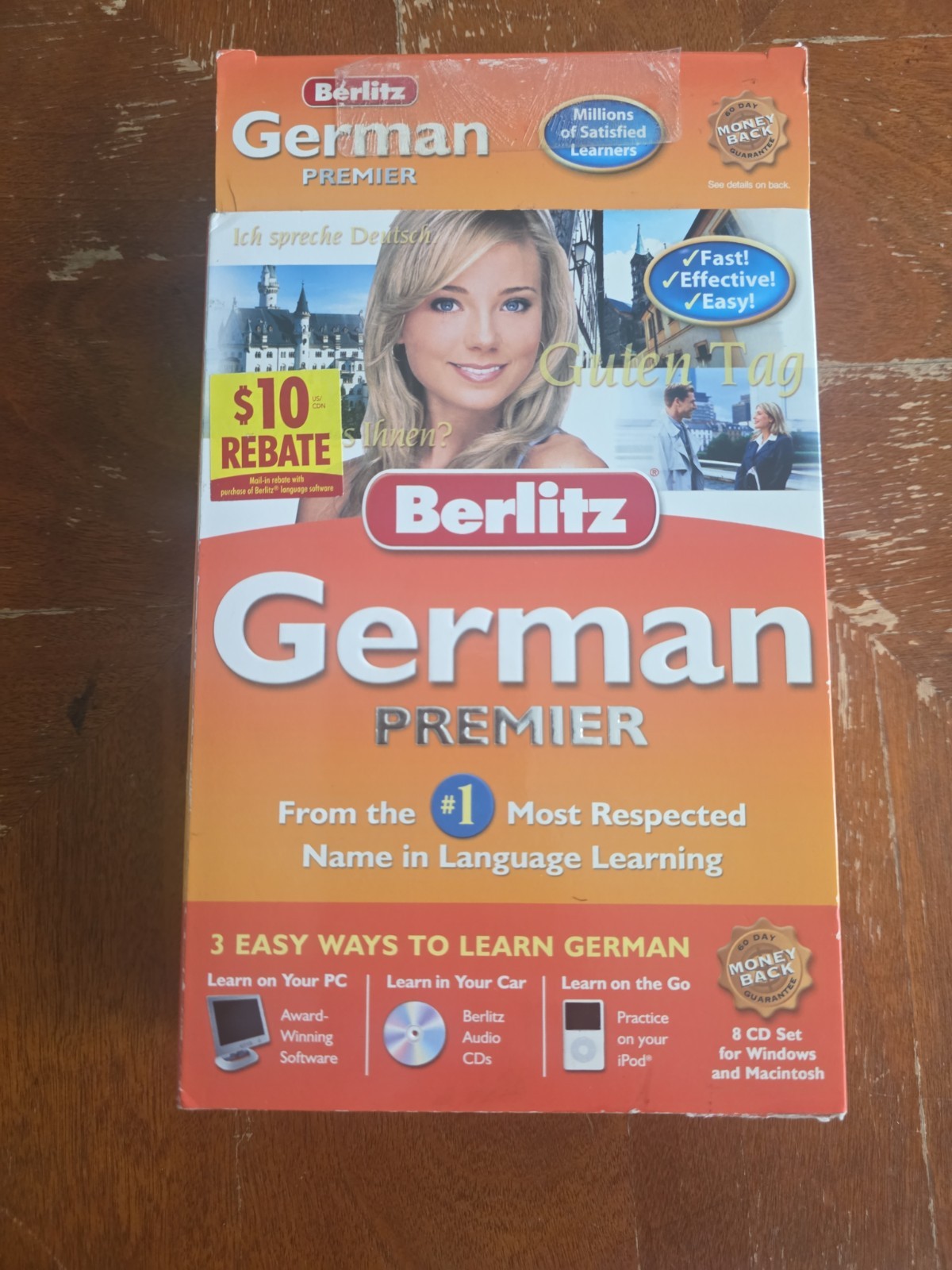 Learn It Now German Premier Software Speak In 30 Days Win Mac 3 in disc – read