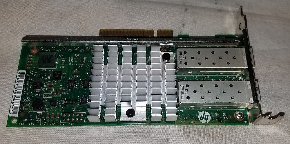 HP 560SFP+ 10Gb 2-port Gigabit Network Adapter 665247-001 Used