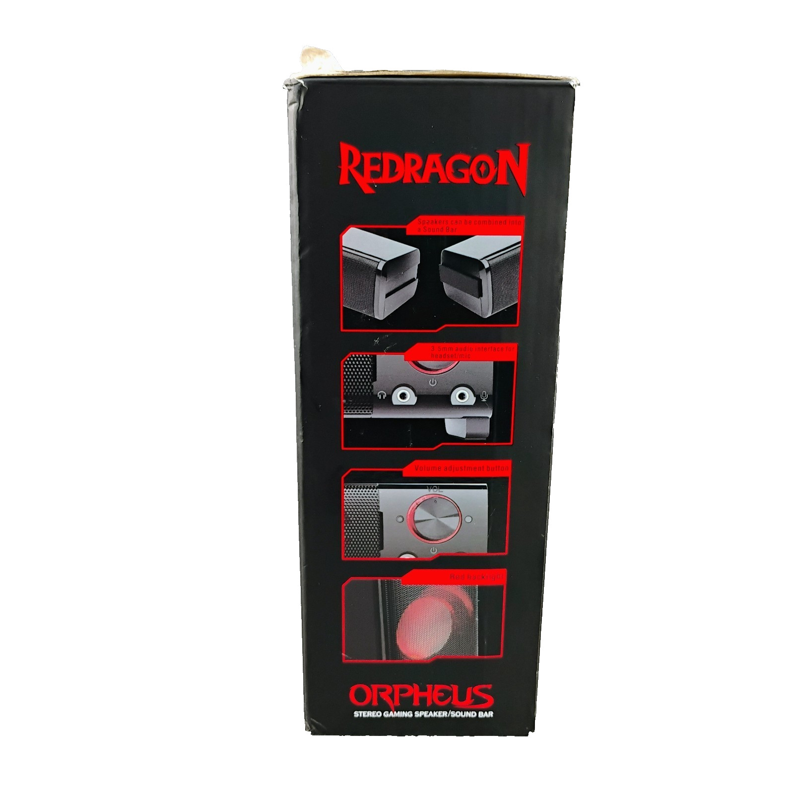 Redragon GS550 Orpheus PC Gaming Speakers 2.0 Channel Stereo