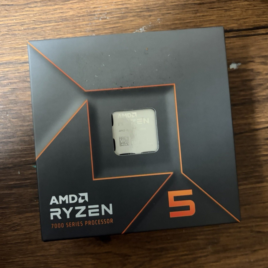 AMD Ryzen 5 7000 Series Desktop Processor CPU In Box Retail Packaging