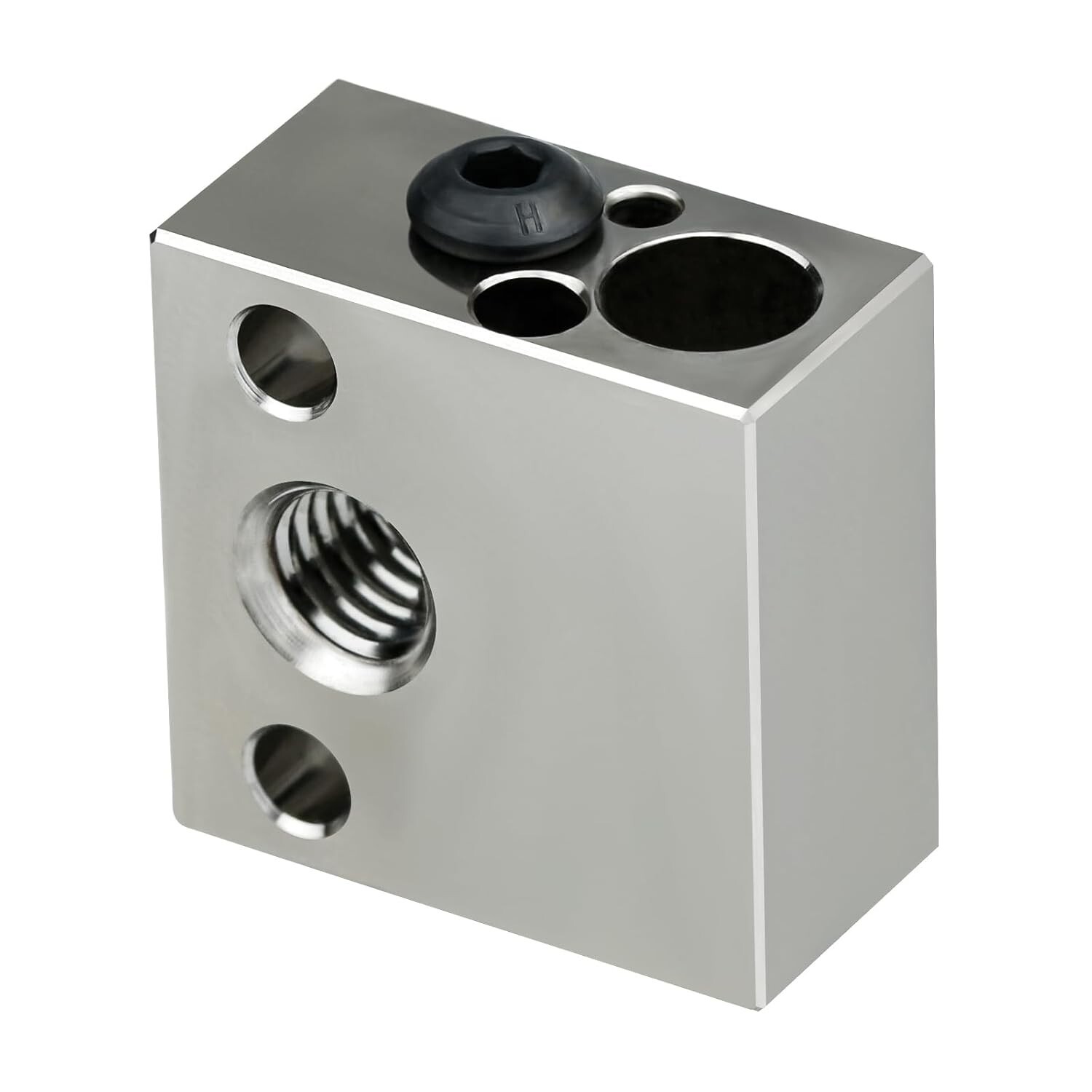 2X 3D Ender 3 Plated Copper Heater Block for Ender 3/V2/Pro/Ender 5/CR-10 Hotend