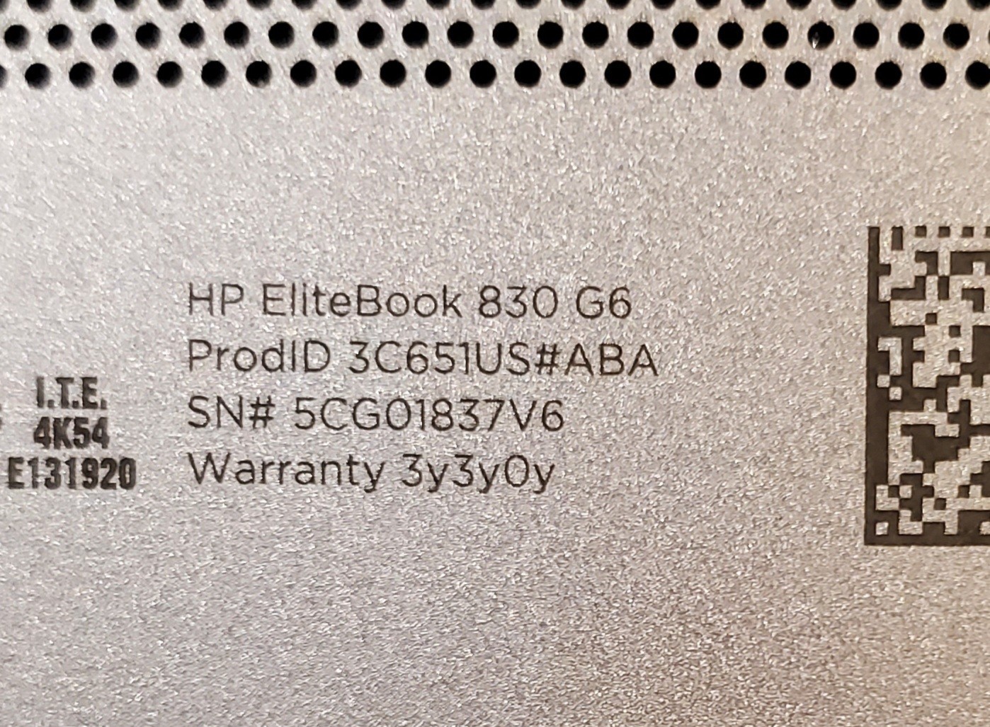 HP EliteBook x360 830 G6 Core i5-8365U 1.6GHz 16GB RAM 256GB SSD Win 11 Pro