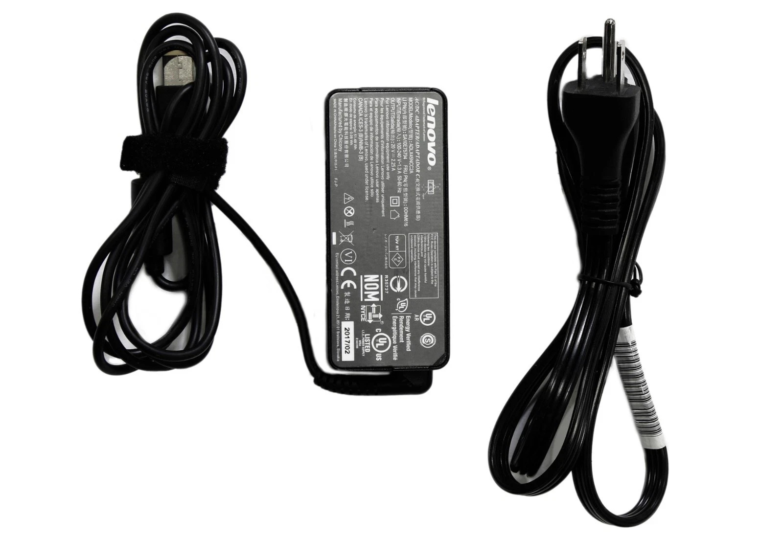 Original Lenovo 45W/65W/90W/135W Yellow Square Slim Tip AC Adapter Charger