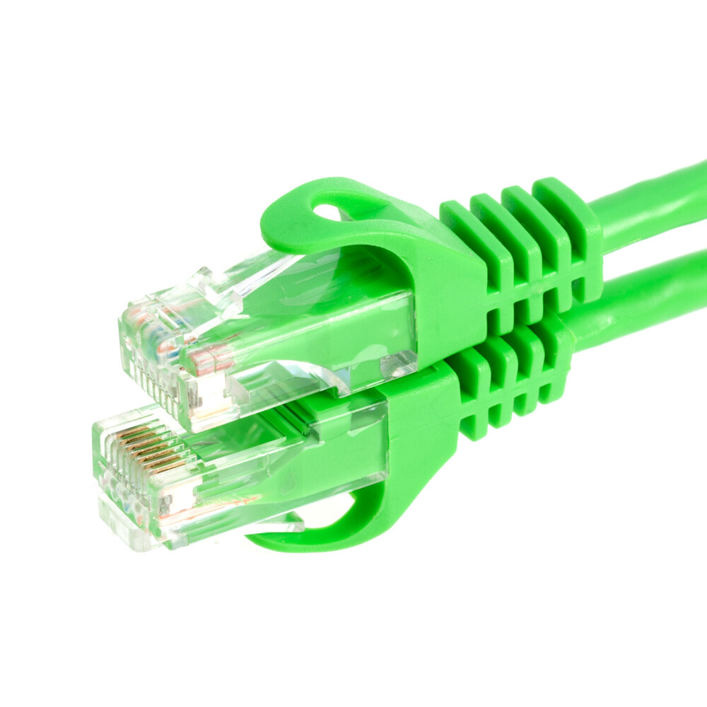 CAT6 GREEN Ethernet Cable CAT 6 Lan Network RJ-45 Internet Router Patch Cord LOT