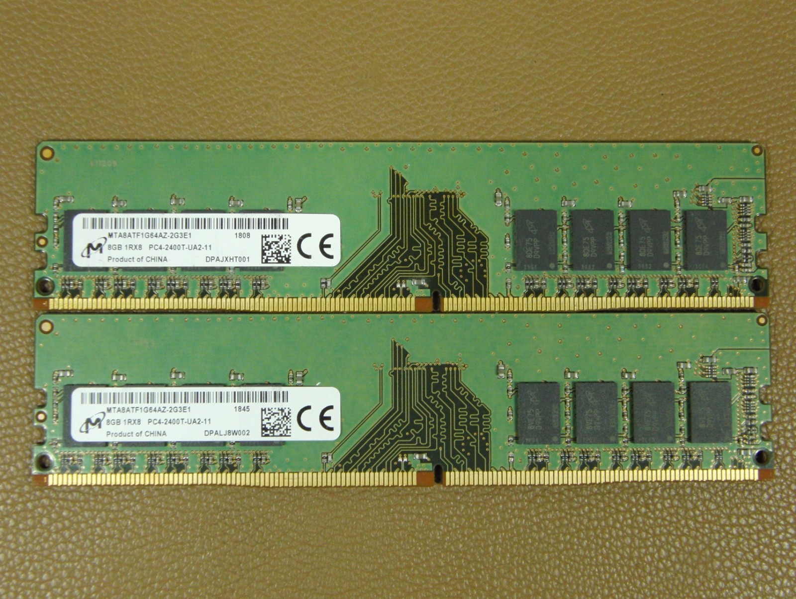 Lot (50) x 8GB Mixed Model ~ Matching Pairs ~ DDR4 PC4-19200 2400MHz Desktop RAM