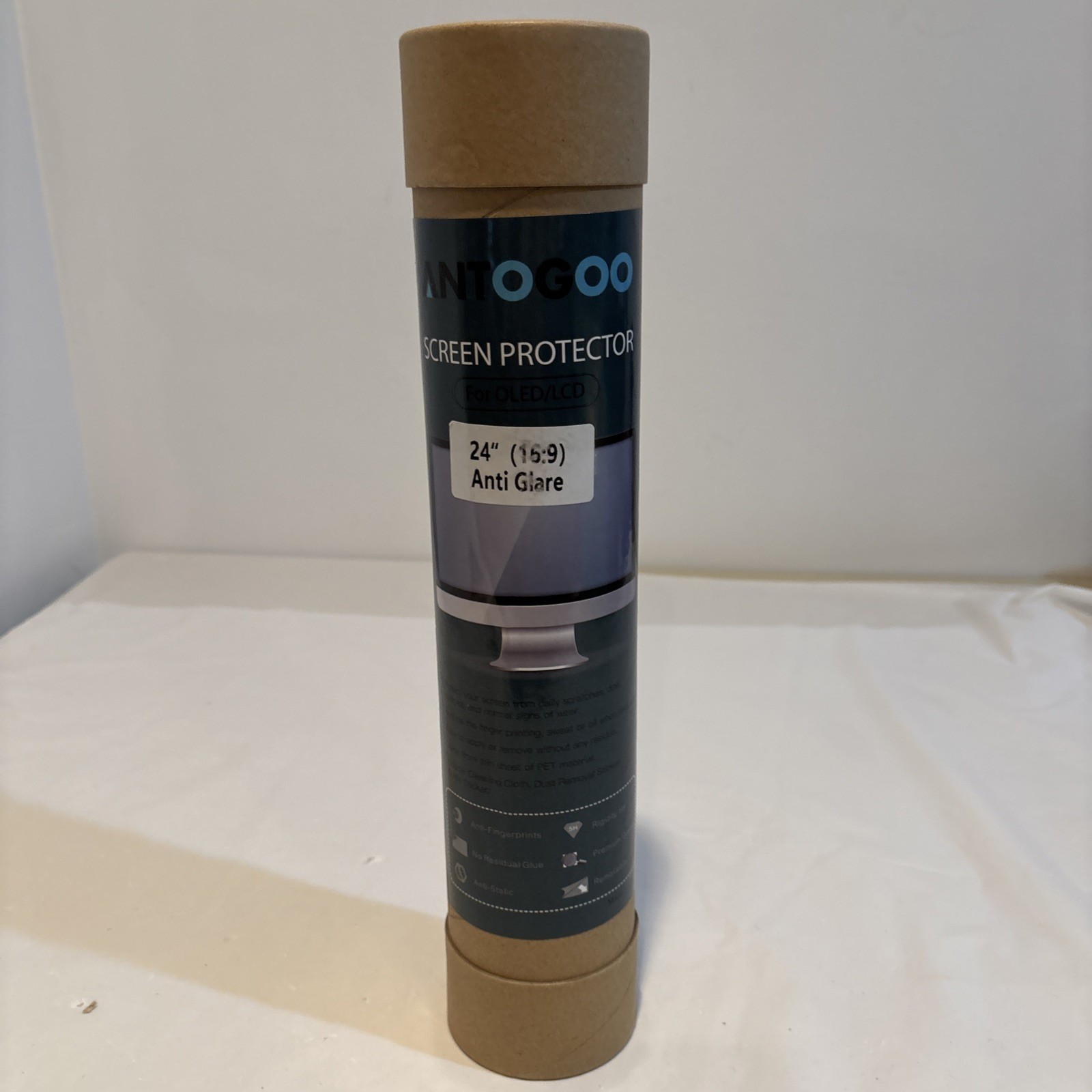 24 inch (16:9) Anti Glare screen Protector w/instructions and applicator