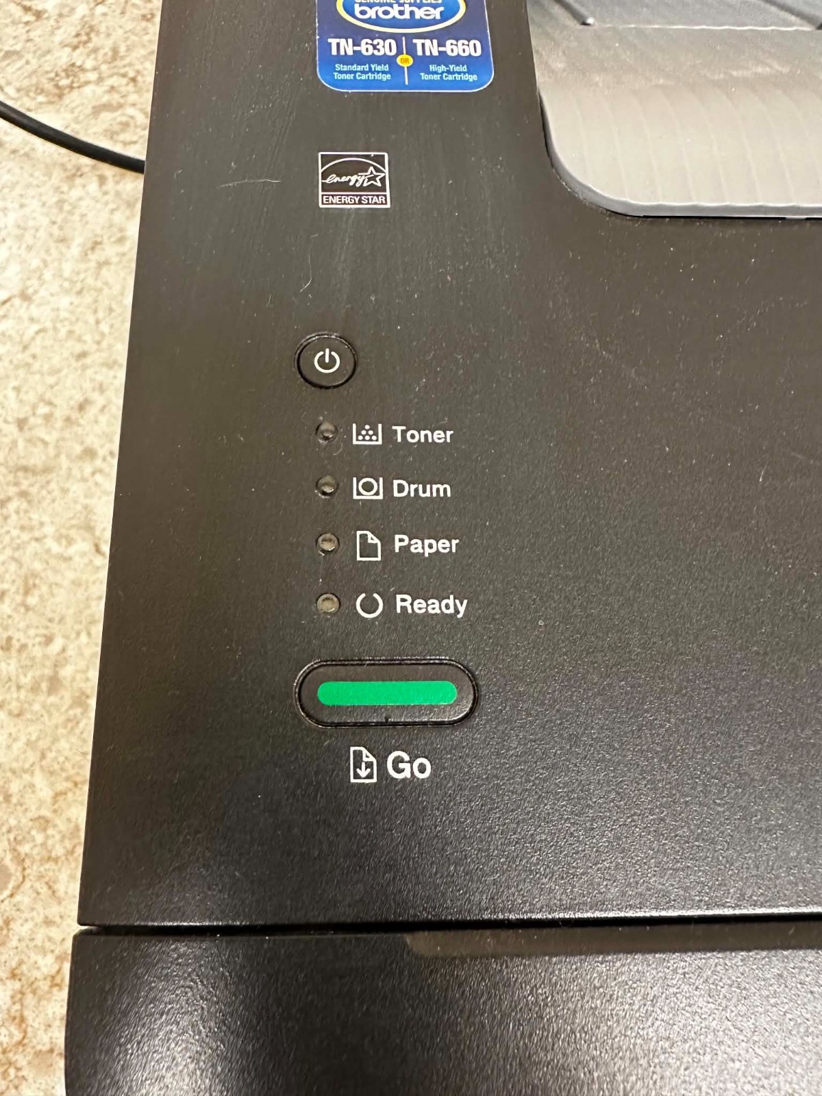 Brother HL-L2300D Monochrome Laser Printer w/ Duplex Cable Toner + USB Cable