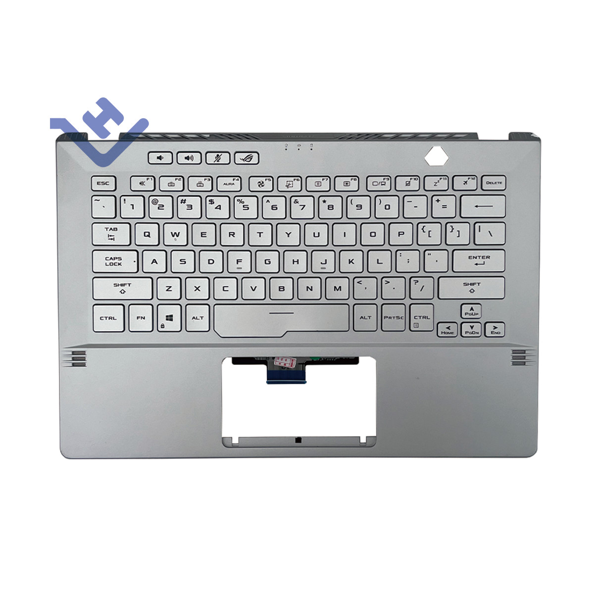 New Palmrest w/ Backlit Keyboard 14″ For Asus GA401Q GA401 GA401I GA401U Silver