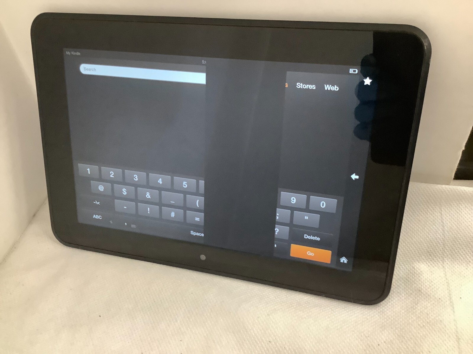 Amazon Kindle Fire HD 8.9 (2nd Gen) 3HT7G 16 GB Android Black Tablet tested Read