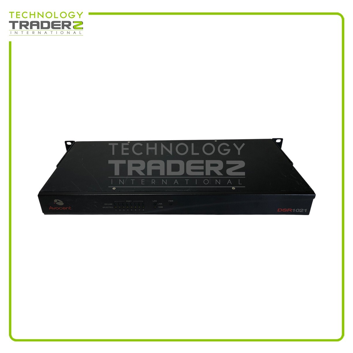 520-350-005 Avocent DSR1021 8-Port KVM Over IP Network Switch 620-352-510 W/ Ear