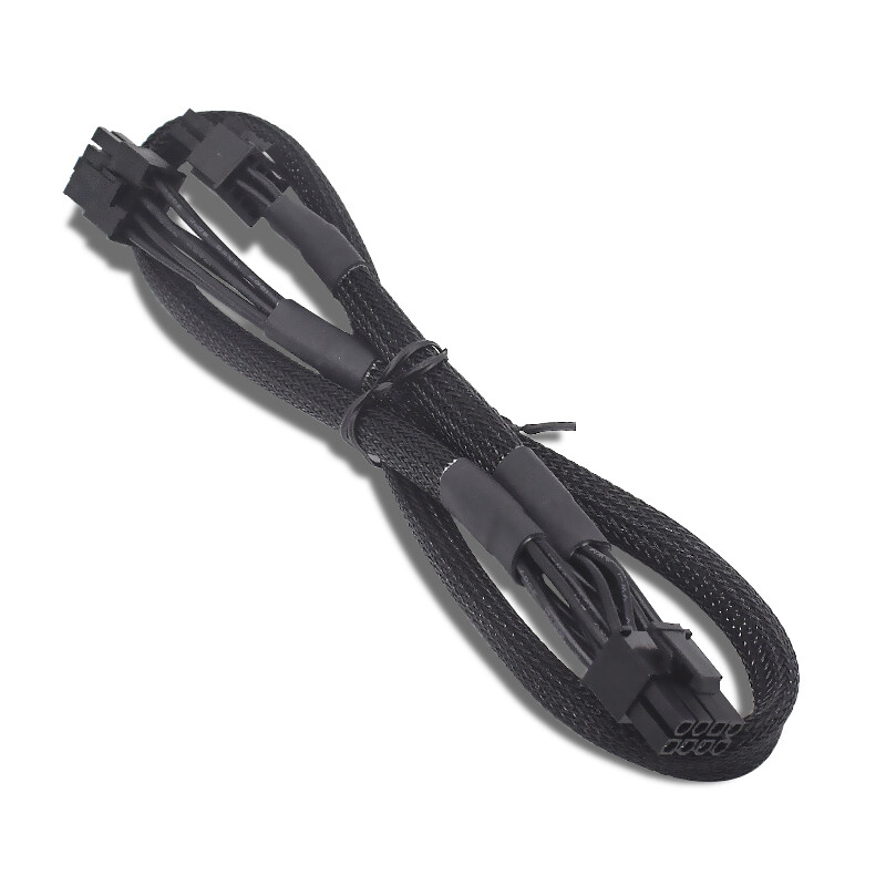 8Pin To Dual 8Pin (6+2 ) PCIe VGA Power Cable For Super Flower PSUs
