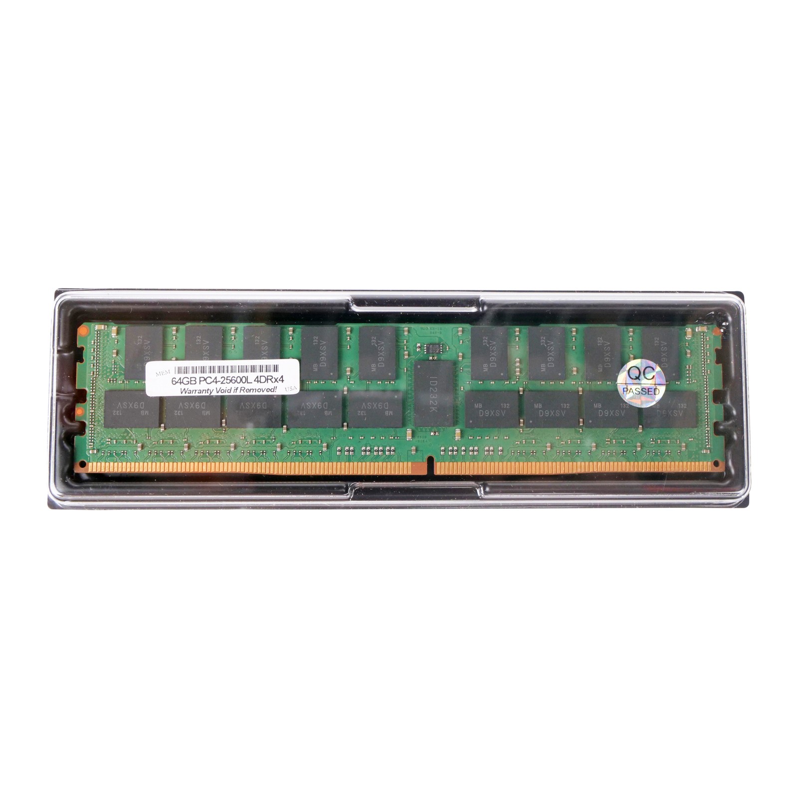 WL OEM 64GB DDR4 3200MHz PC4-25600L ECC 4DRx4 LRDIMM RAM For Dell PowerEdge R440