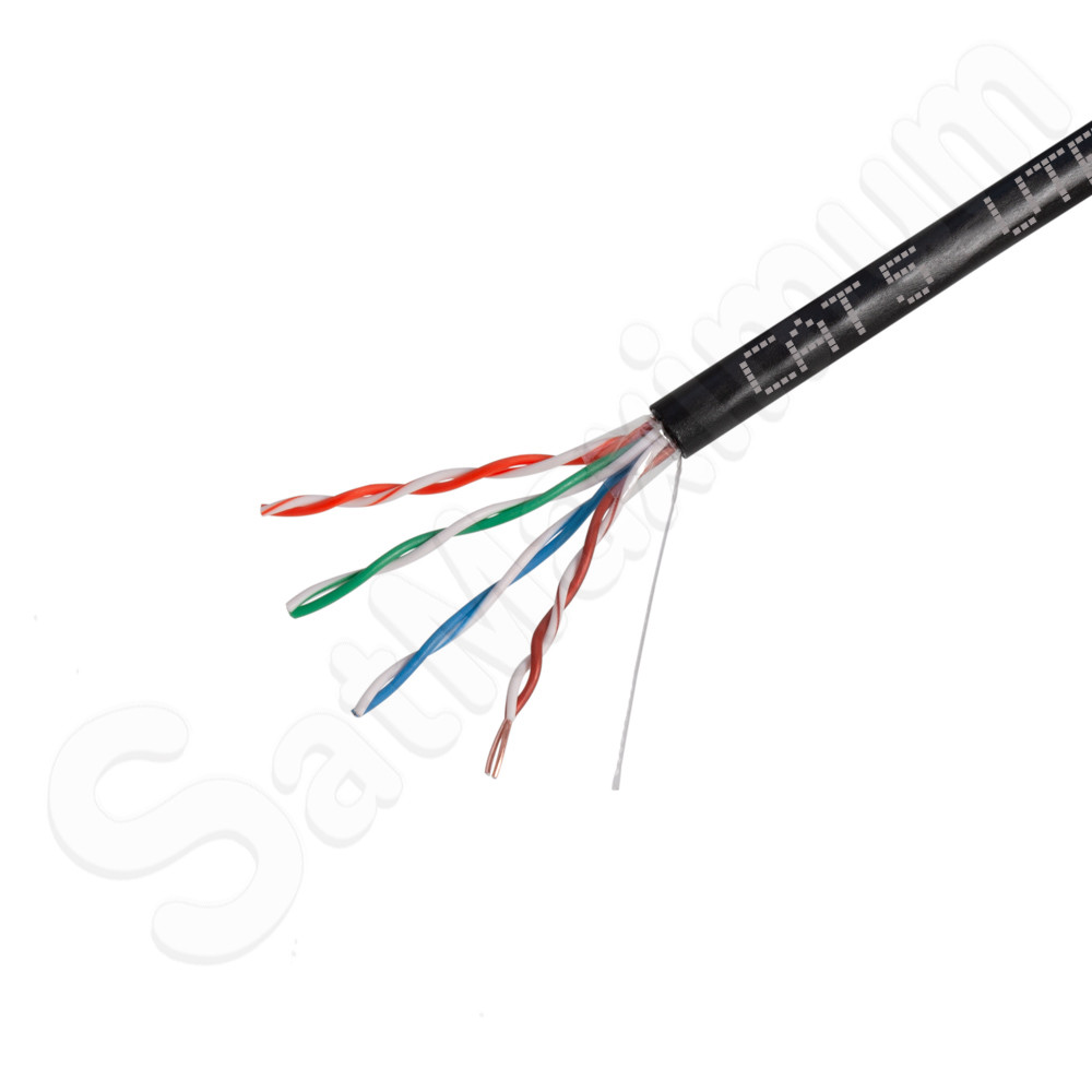 500ft Cat5 UTP OUTDOOR Ethernet Network Cable 24AWG PE Solid Direct Burial Wire