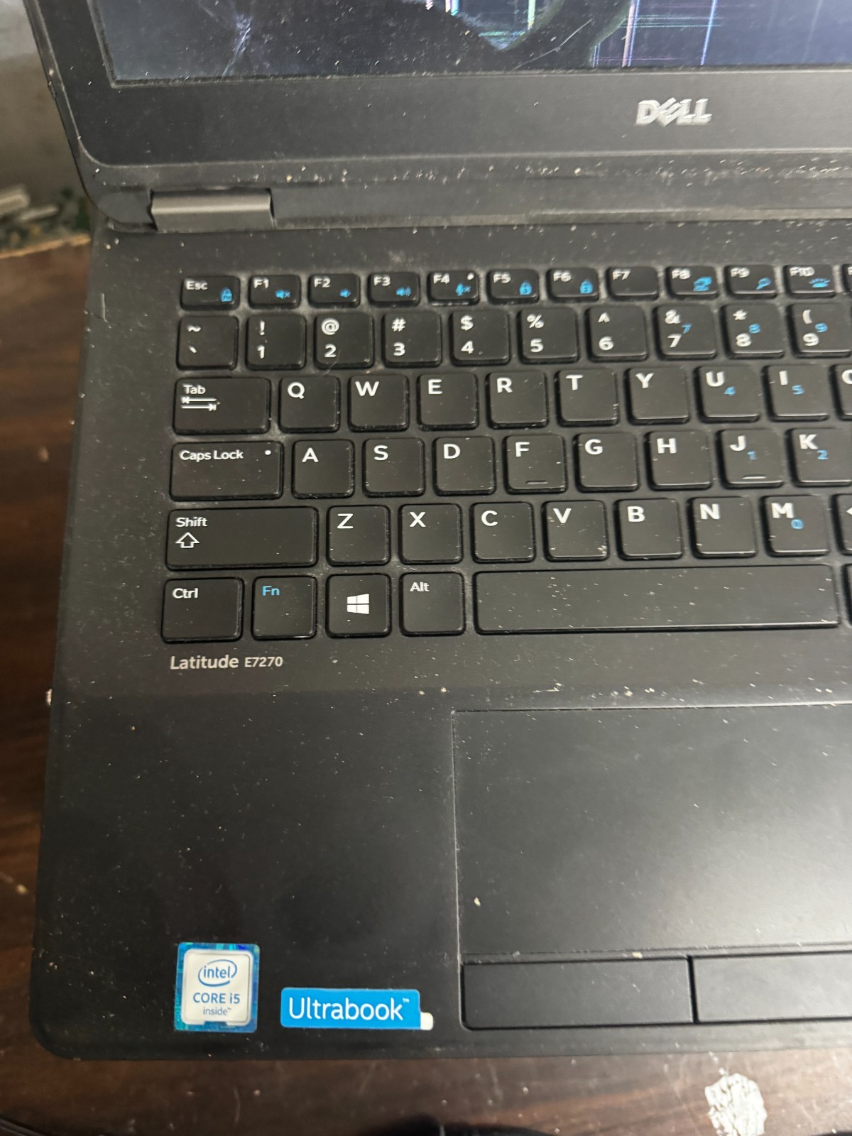 Dell Latitude E7270 Intel Core i5 Laptop for Parts/Repair #5840
