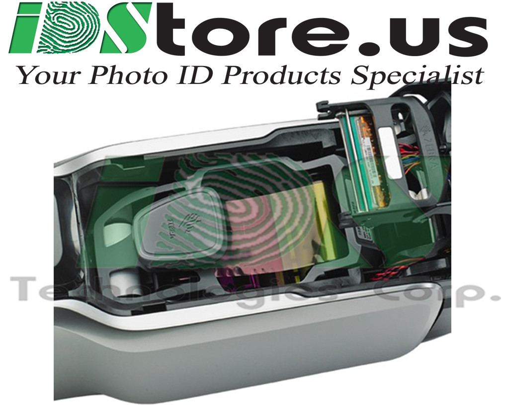 Zebra 800300-350 YMCKO Color Ribbon 200 Images for ZC300 Series US & Canada -New