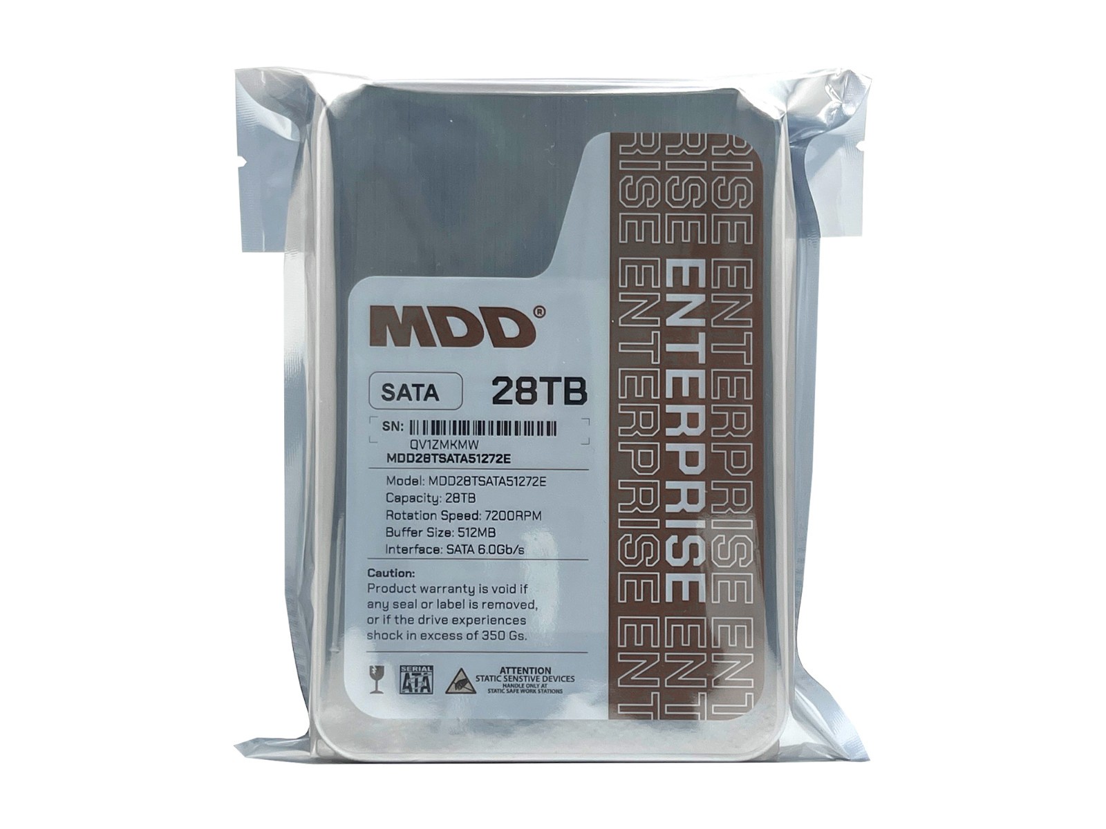 MDD 28TB (MDD28TSATA51272E) 512MB 7200RPM 3.5″ SATA 6Gb/s Enterprise Hard Drive
