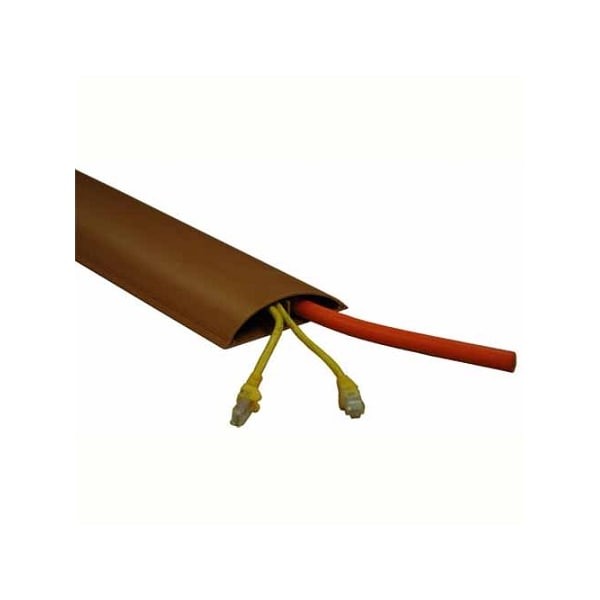 ELECTRIDUCT CSX-1-59-BK Cable Protector, 0.38 in H, 59 in L, 1-1/8 in W, 1