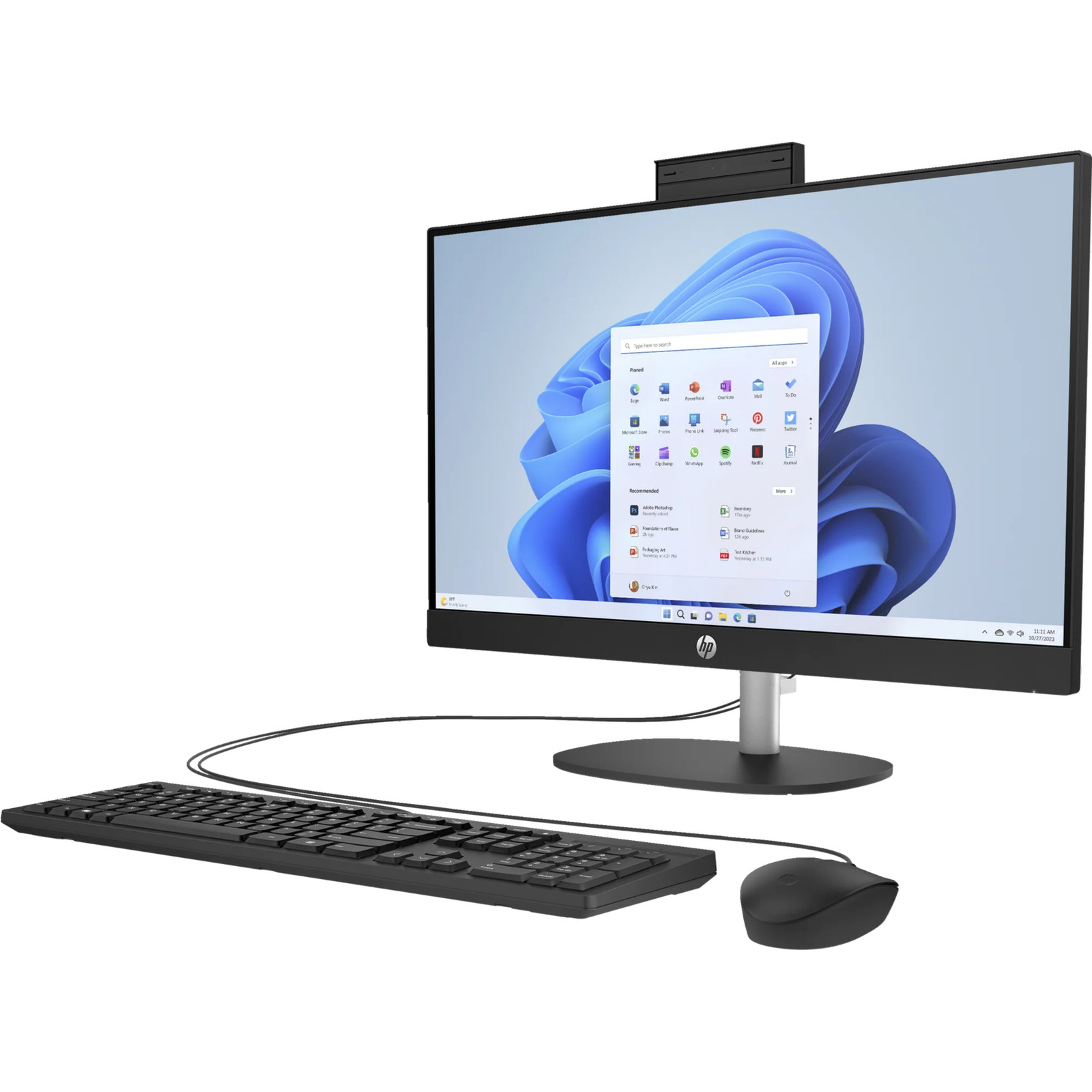 HP 24-cr00 23.8″ FHD All-in-One Desktop AMD Ryzen 3 7320U 8GB, 256GB, W11