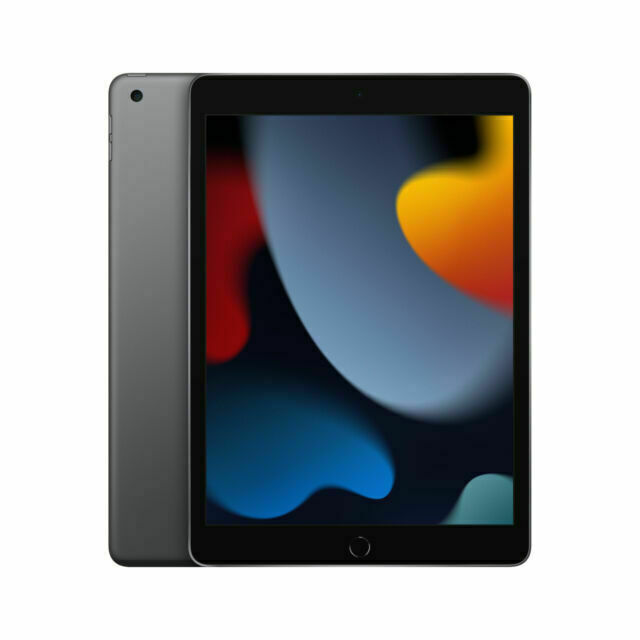 Apple iPad 9th Gen. 64GB, Wi-Fi, 10.2 in – Space Gray – Excellent – NO TOUCH ID