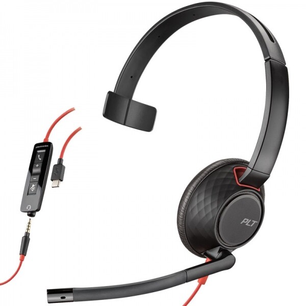 Plantronics C5210 Over-the-head Wired, Headset (207587-03)