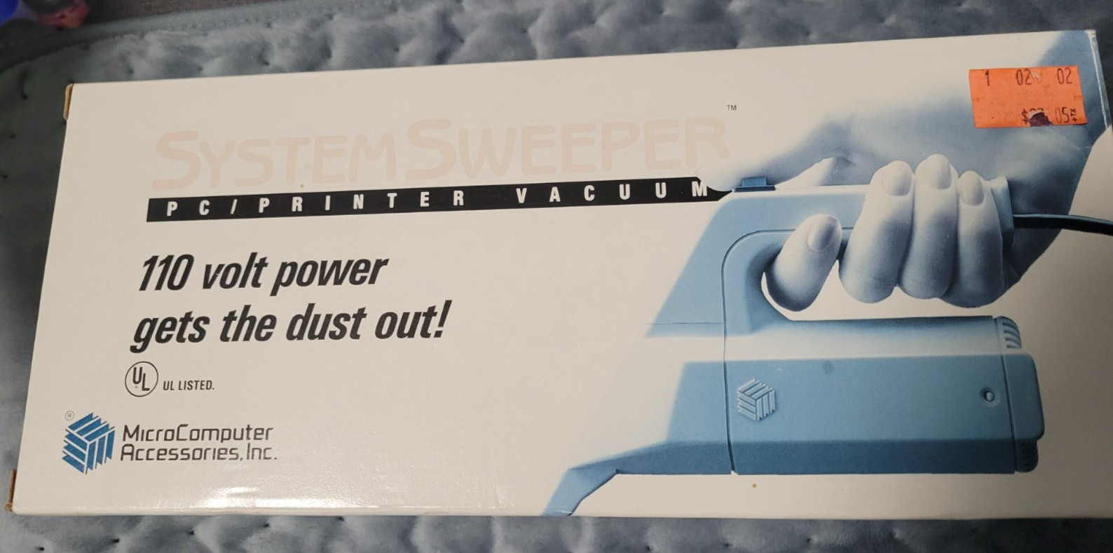 Micro Computer Accessories System Sweeper Mini-Vac NOS
