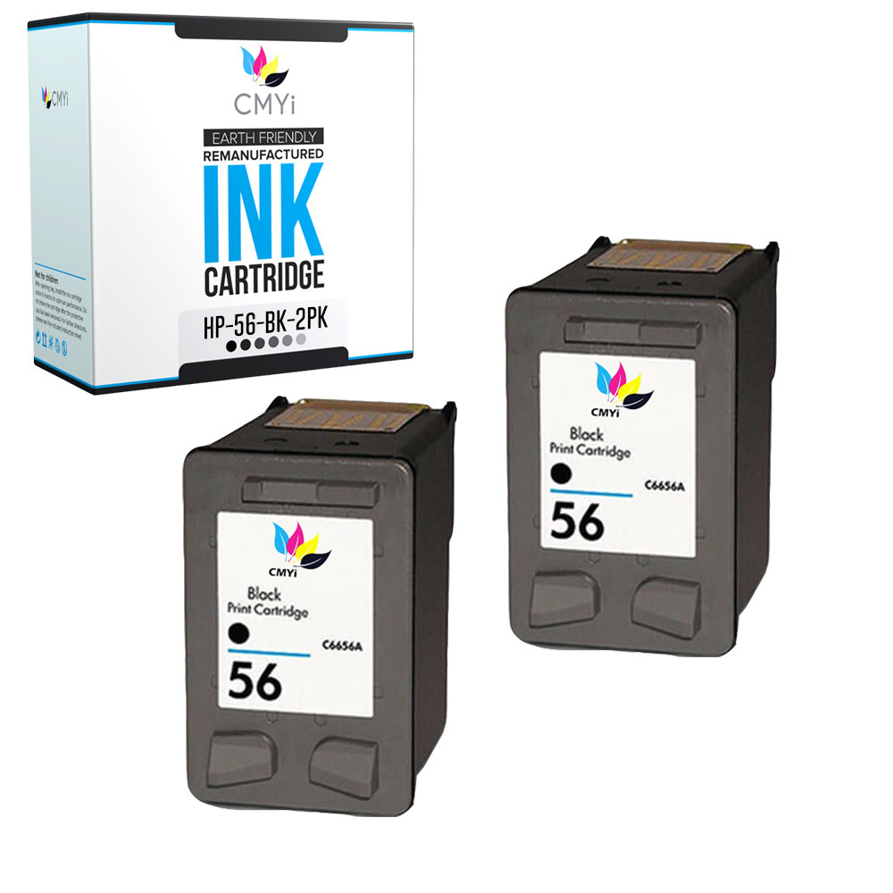 Black Color Ink for HP 56 and HP 57 Cartridges 56 and 57