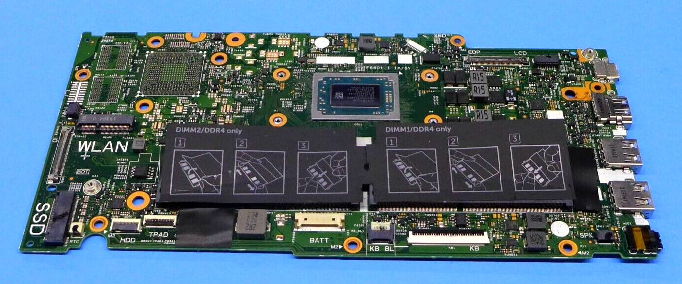 Genuine Dell Inspiron 5585 Laptop Motherboard AMD Ryzen 7 3700U MNN1K